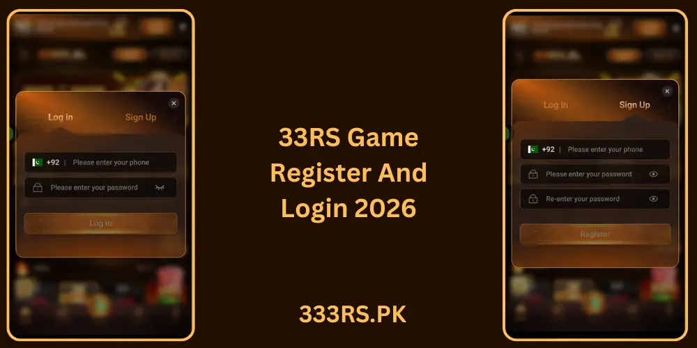 33RS Login And Register